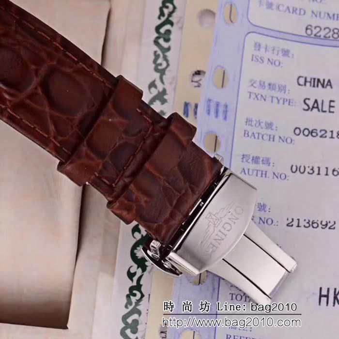LONGINES浪琴 紳士風格 全自動機械精品男士腕表 WSS0641